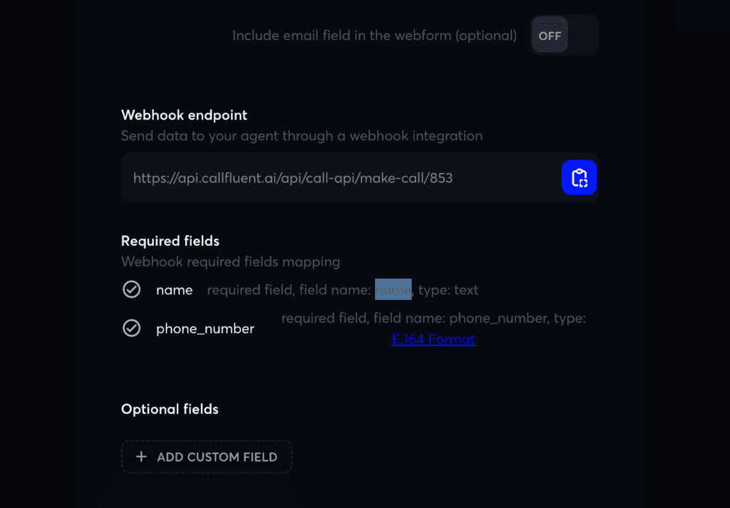 AI Promonet app dashboard 2