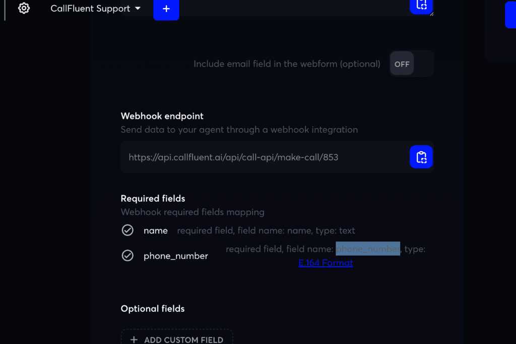 AI Promonet app dashboard 3