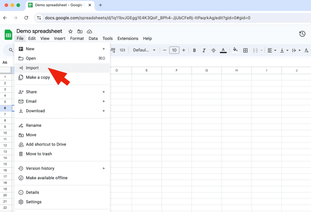 Google Sheets 4