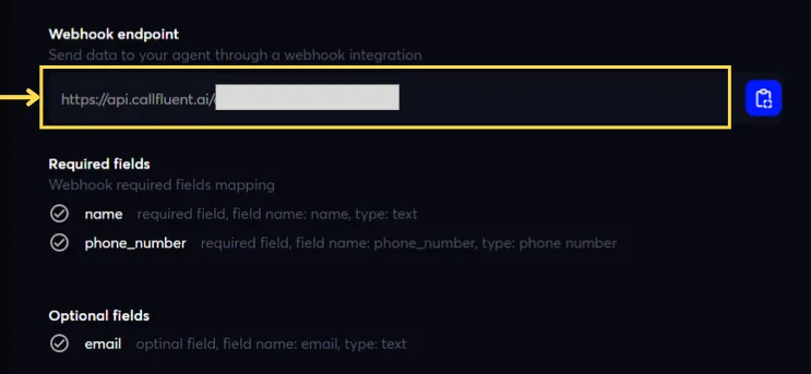 Webhook Endpoint